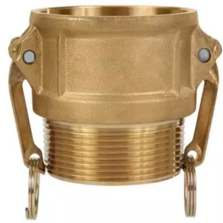 Rubberworx 5" PART B BRASS QUICK CPL PART B CPL-MPT BRASS RBX-B-BR-500